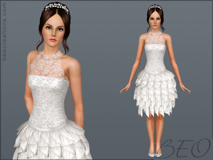 Bride 16 (var. 2) for Sims 3 by BEO
